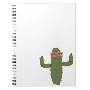 Cactus princess notebook