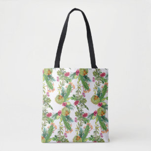 Cactus Print Tote