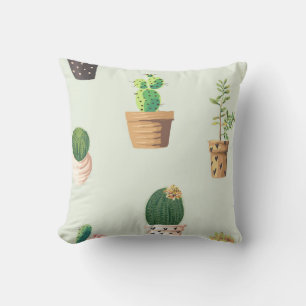 Cactus printed throwpillow 
