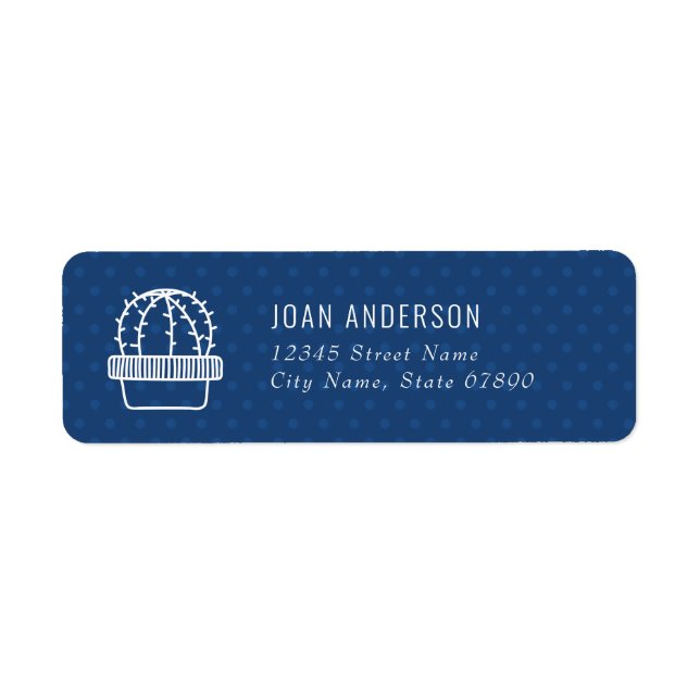 Cactus Return Address Labels (Front)