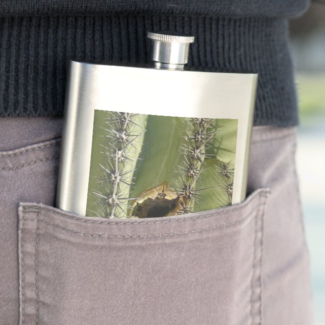 Cactus Spikes stainless steel flask (In Situ)