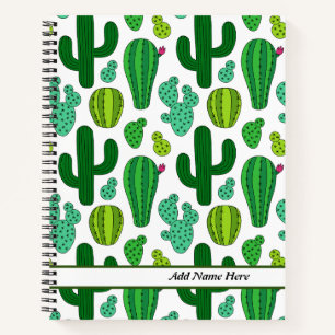 Cactus Spiral Notebook