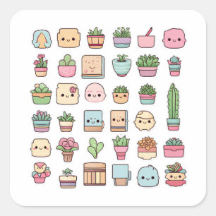 Cactus Sticker for planner sticker diary