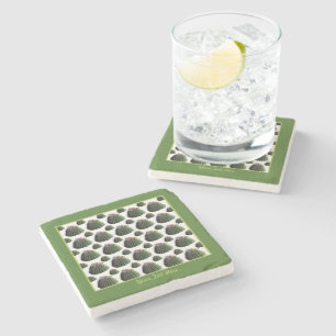 Cactus Stone Coaster - Personalised Option