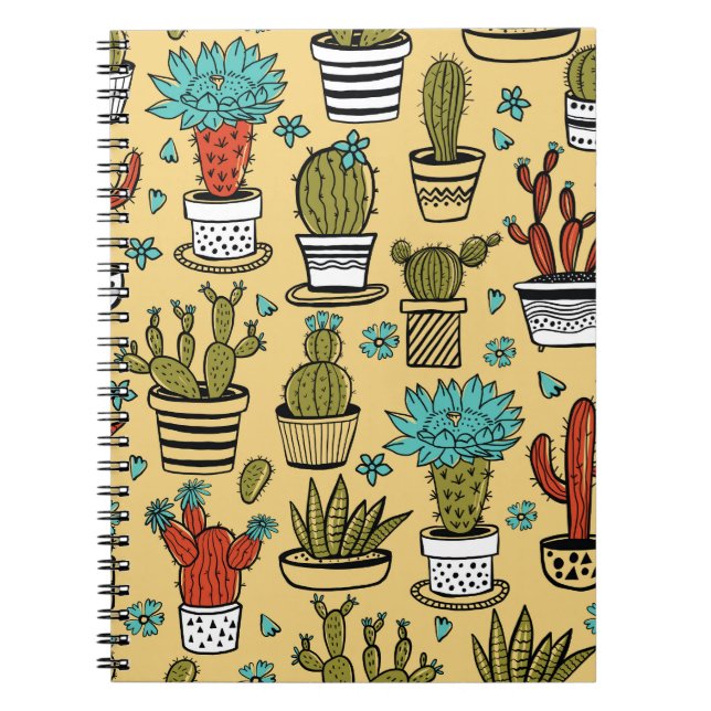 Cactus Succulent: Hand Drawn Sketch Notebook (Front)