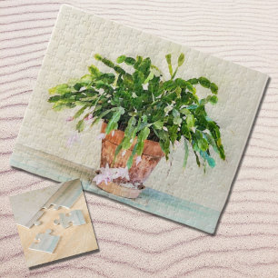 Cactus Succulent in Clay Pot Southwest Puzzle