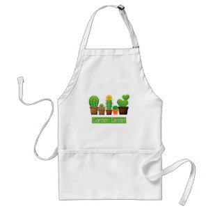 Cactus Succulent Plants Personalised Apron
