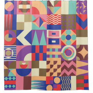 Cactus Succulent: Sketch Style Doodle Shower Curtain