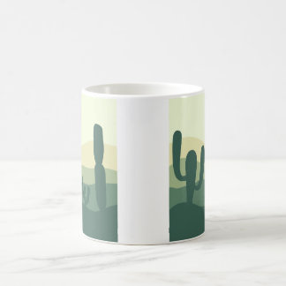 cactus, sun and desert  coffee mug