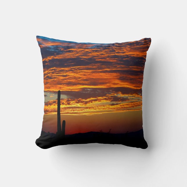 Cactus Sunrise Cushion (Front)