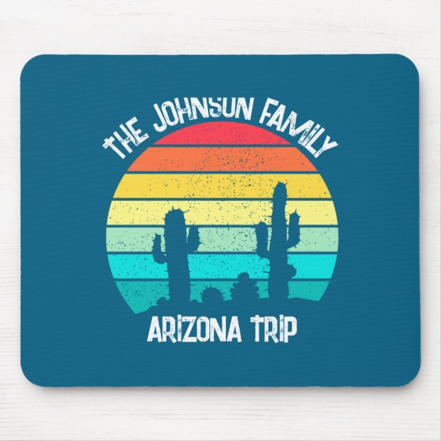 Cactus Sunset Arizona Desert Trip Womens _1  Mouse Mat (Front)