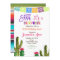 Cactus Surprise Birthday Party Invitation