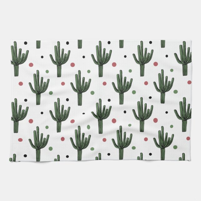 Cactus Tea Towel (Horizontal)