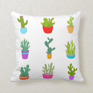 Cactus Throw Pillow