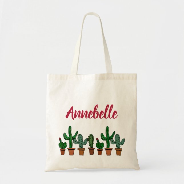 Cactus Tote Bag (Front)