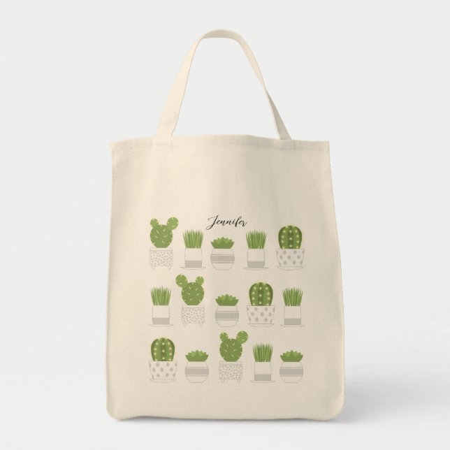 Cactus Tote Bags (Front)