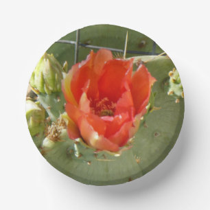 Cactus Tough and Beautiful paper bowls Paper Plate