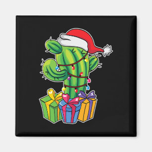 Cactus Tree With Presents - Mexican Christmas In J Magnet