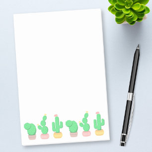 Cactus Trio Desert Modern Boho Post-it Notes