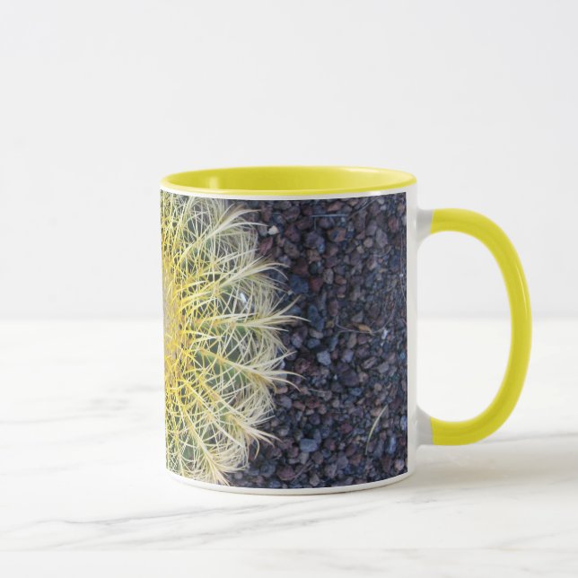 Cactus Tropical Botanical Plant Photo Mug (Right)