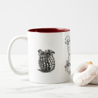 Cactus Two-Tone Coffee Mug