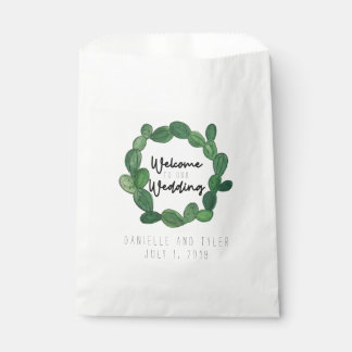 Cactus Wedding: Welcome Favour Bags