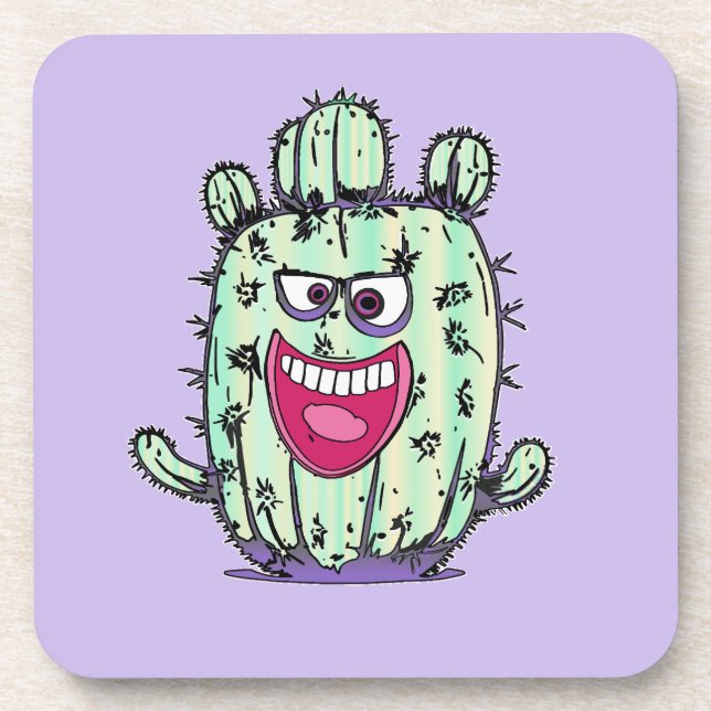 Cactus with attitude coaster (Front)