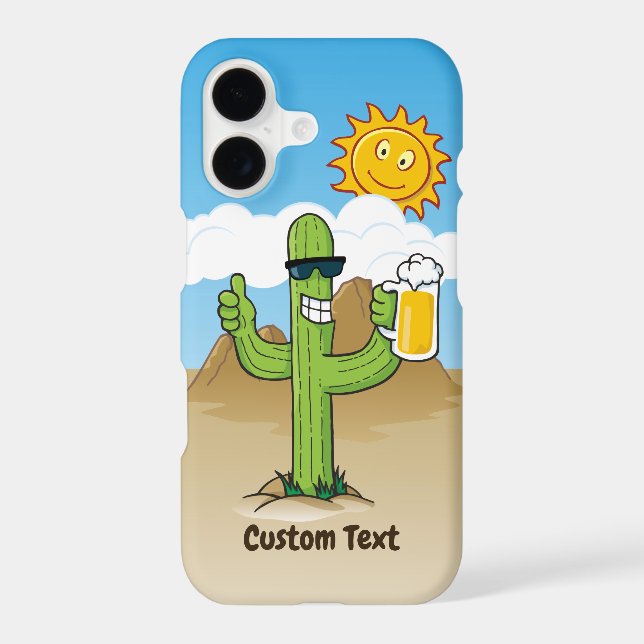 Cactus with Beer (Back)