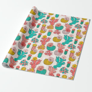 Cactus Wrapping Paper