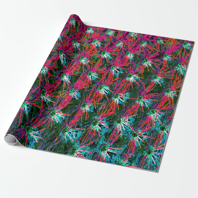 Cactus Wrapping Paper (Unrolled)