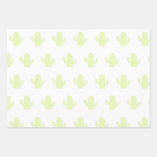 Cactus Wrapping Paper Sheet