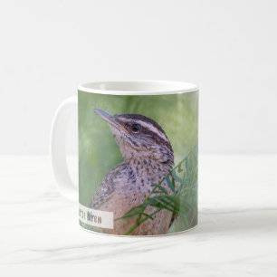 Cactus Wren Matthew 6:25 KJV Coffee Mug
