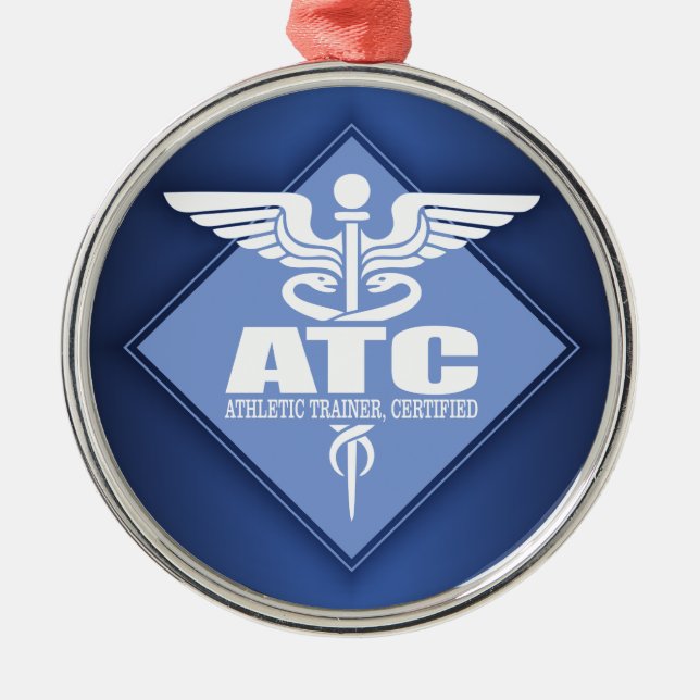 Cad ATC (diamond)  Metal Tree Decoration (Front)