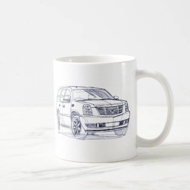Cad Escalade rough 2007 Coffee Mug (Right)