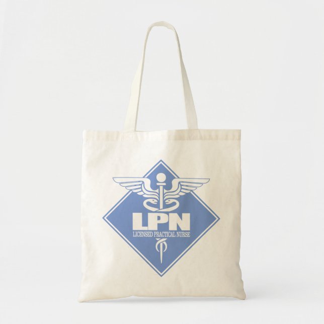 Cad LPN (diamond) Tote Bag (Front)