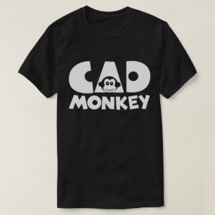 Cad Monkey Dark T-Shirt