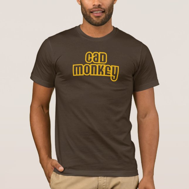 CAD MONKEY T-Shirt (Front)