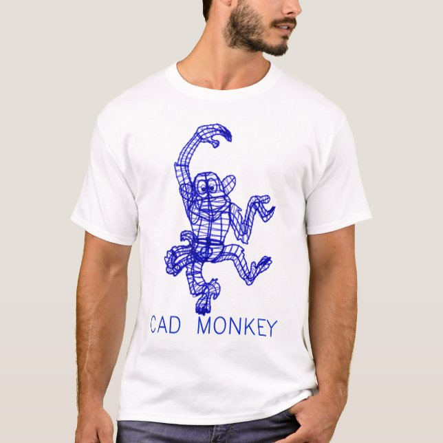 CAD MONKEY T-Shirt (Front)