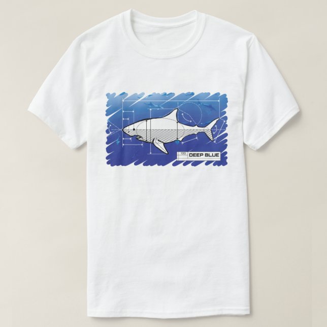 CAD Shark T-Shirt (Design Front)