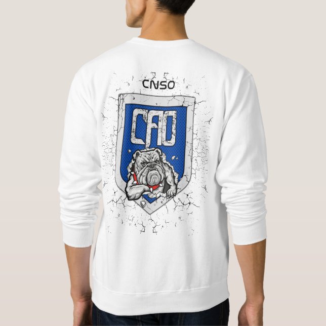 CAD WHITE SWEAT SWEATSHIRT (Back)
