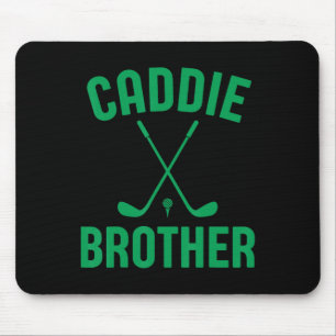 Caddie Brother Golf Club Golfing Golfer Cute Golf Mouse Mat