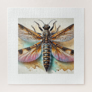 Caddisfly Trichoptera 300824IREF236 - Watercolor Jigsaw Puzzle