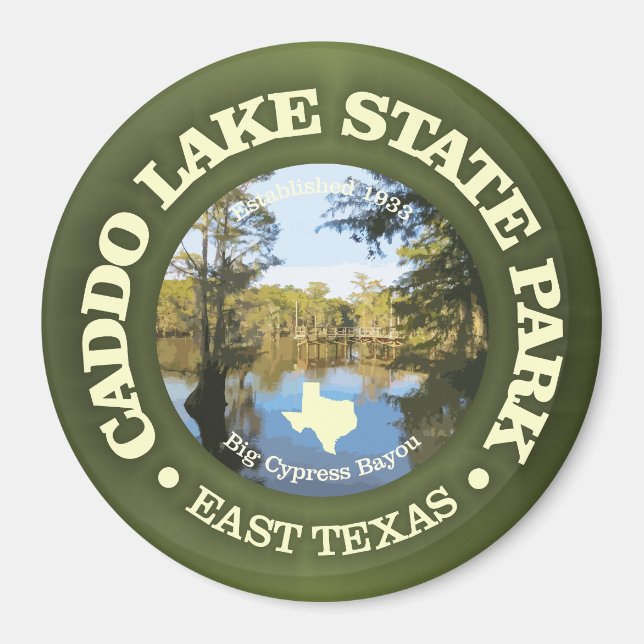 Caddo Lake SP Magnet (Front)