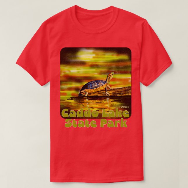 Caddo Lake State Park Texas T-Shirt (Design Front)