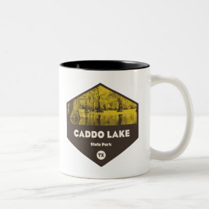 Caddo Lake State Park Texas Two-Tone Coffee Mug