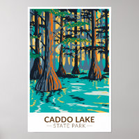 Caddo Lake State Park Texas Vintage 