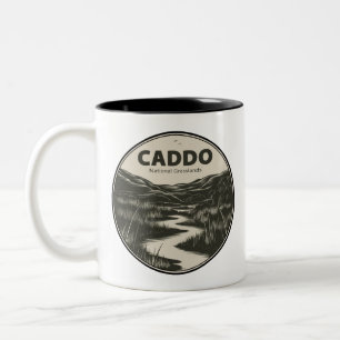 Caddo National Grasslands Texas Stream Two-Tone Coffee Mug