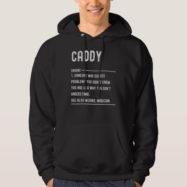 Caddy Definition Shirts Funny Job Title (Front)