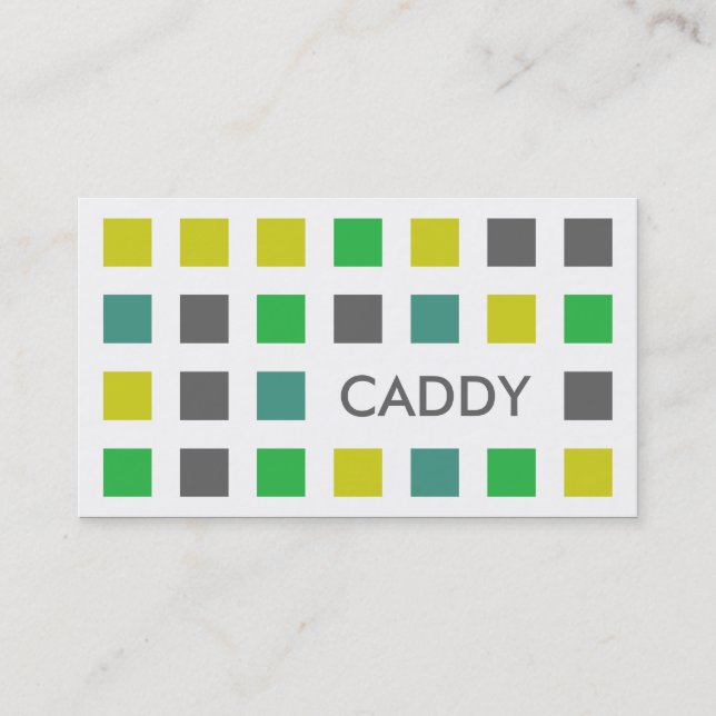 CADDY (mod squares) Business Card (Front)