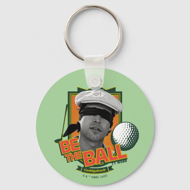 Caddyshack | Be The Ball Key Ring (Front)
